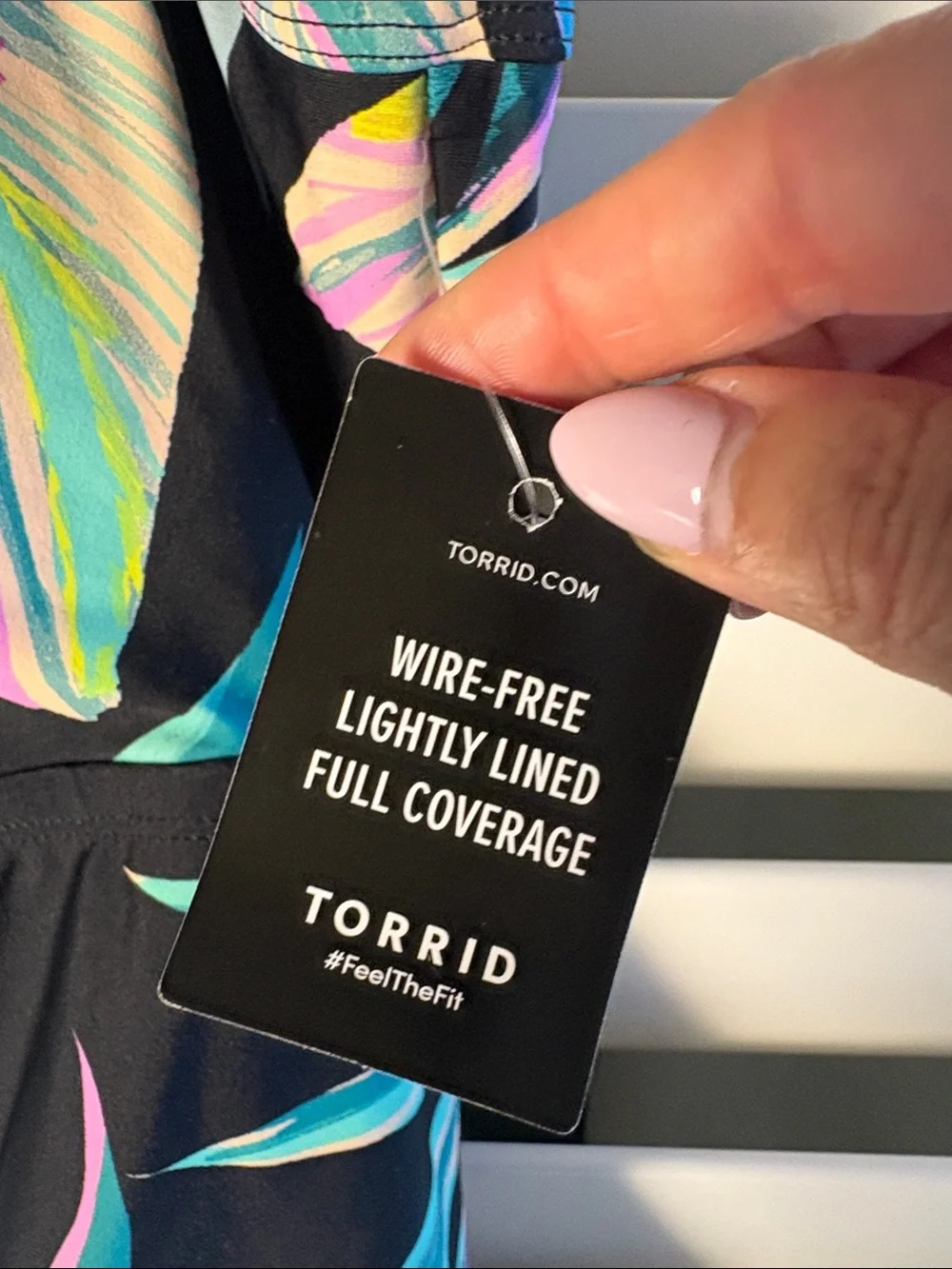 NWT Torrid Active Swim Tropical Leaf Print one piece swimsuit Plus Size 3